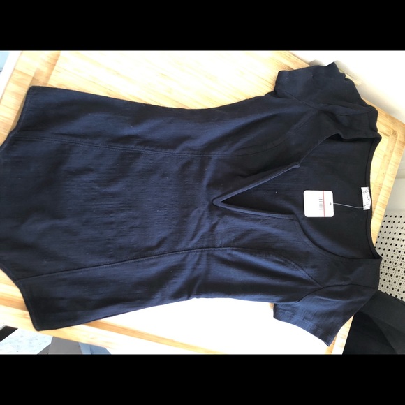 Free People Deep Conversation V-neck Plunge Bodysuit - Picture 2 of 2